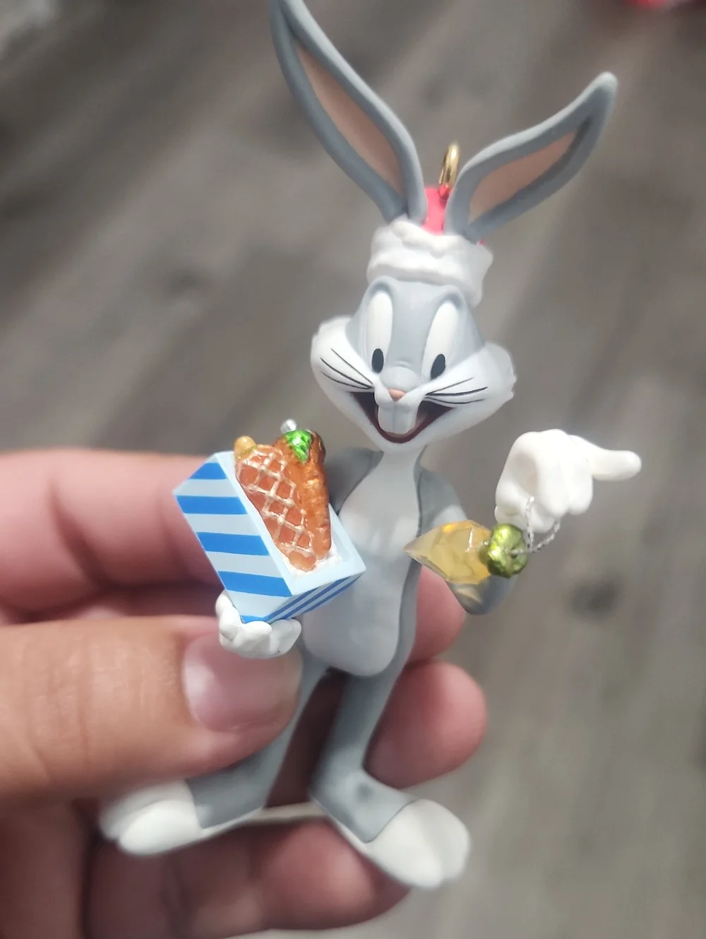 Looney Tunes Bugs Bunny 'A Very Carrot Christmas'  Ornament